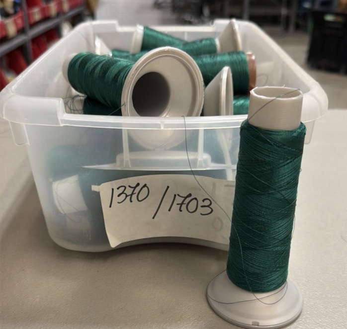embroidery thread cones
