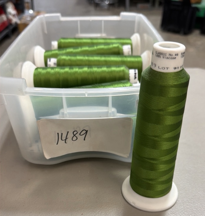 embroidery thread cones