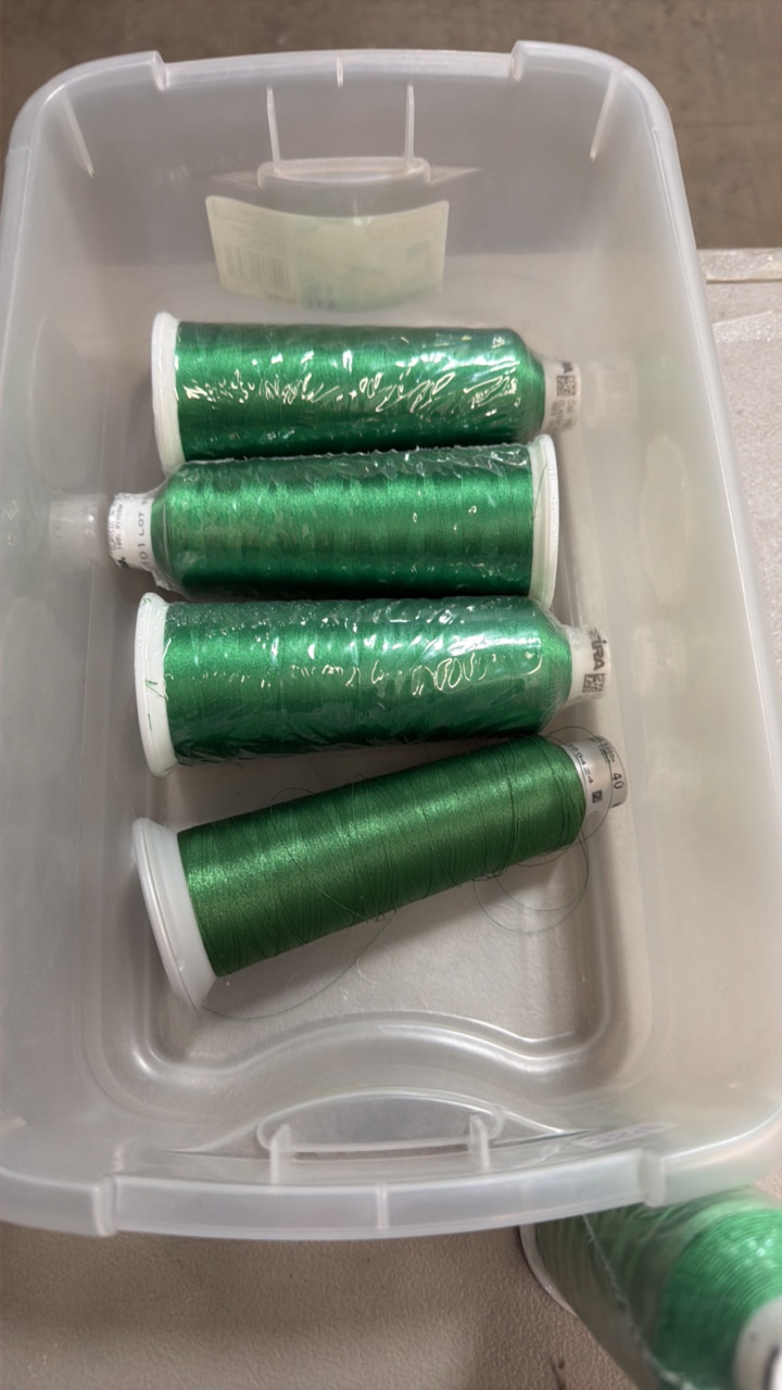 embroidery thread cones