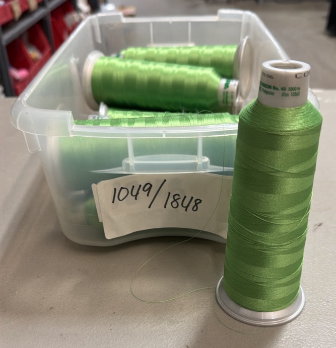 embroidery thread cones