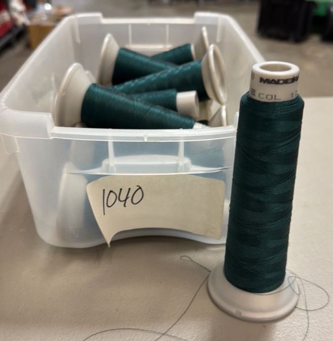 embroidery thread cones