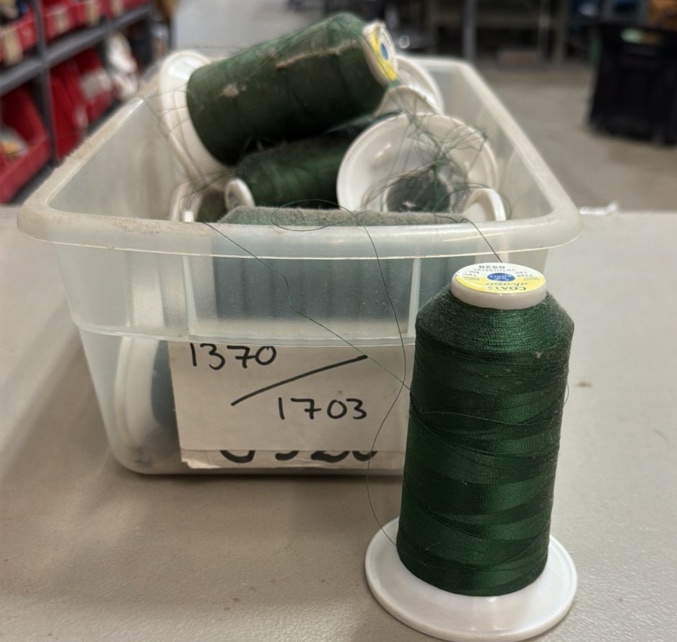 embroidery thread cones