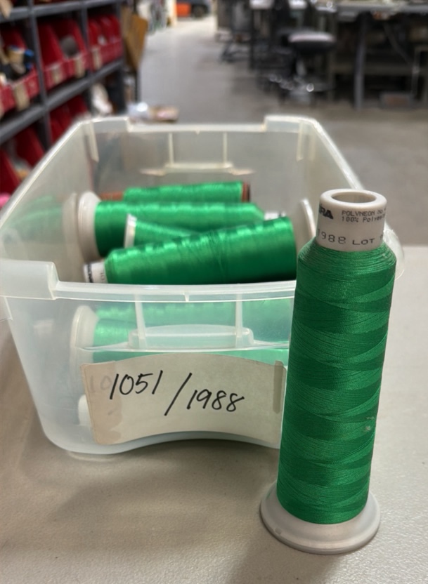 embroidery bread cones