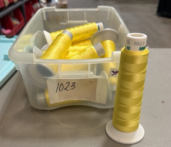 embroidery thread cones