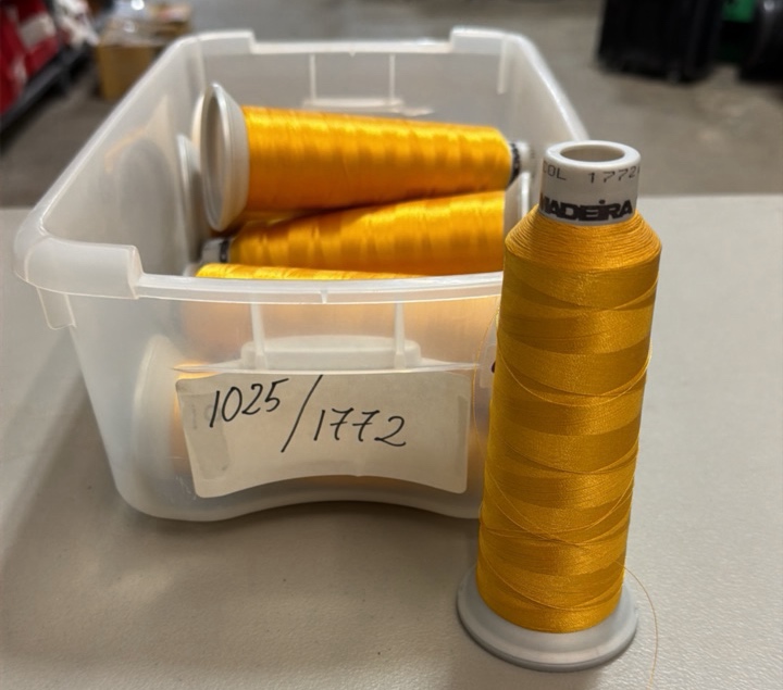 embroidery thread cones