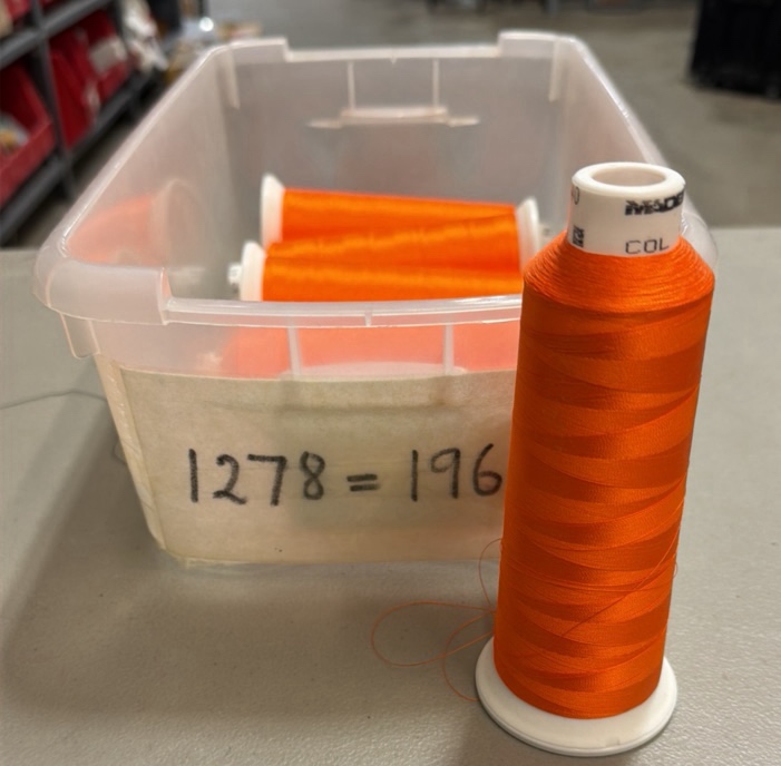 embroidery thread cones