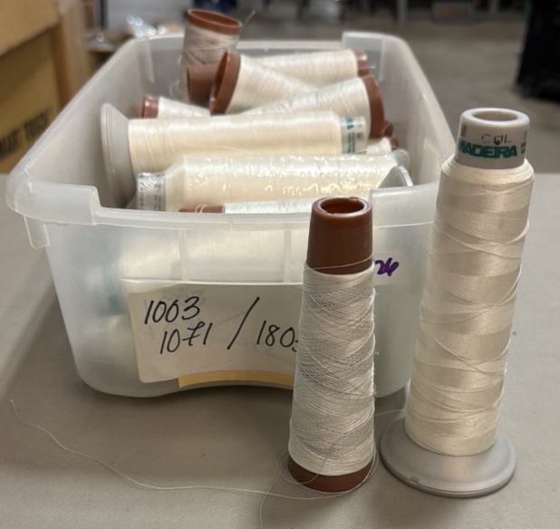 embroidery thread cones