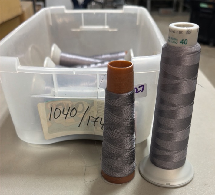 embroidery thread cones