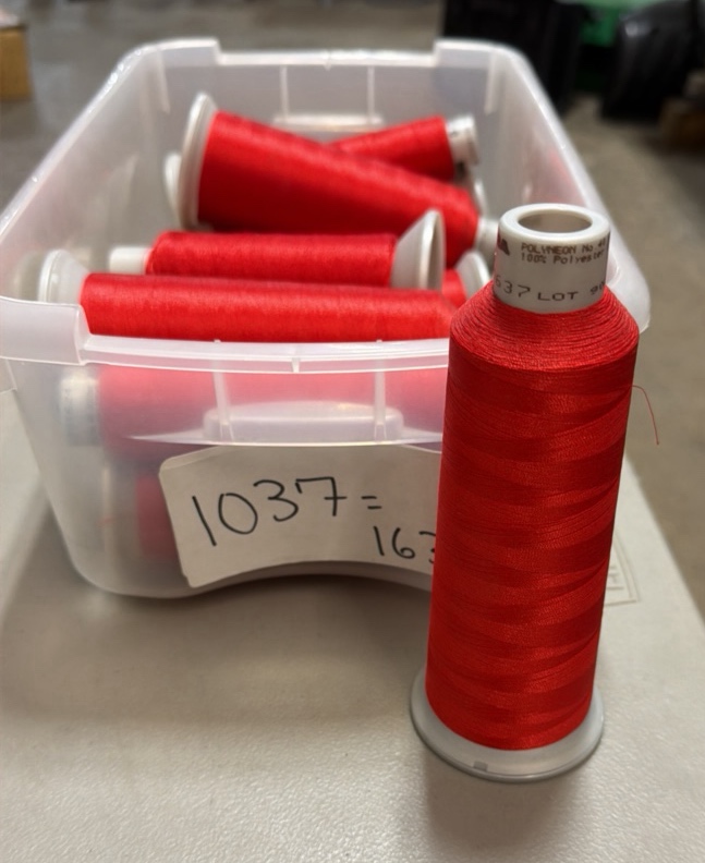 embroidery thread cones