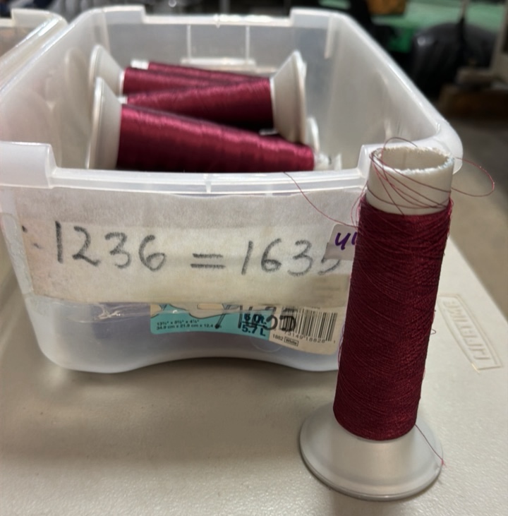 embroidery thread cone