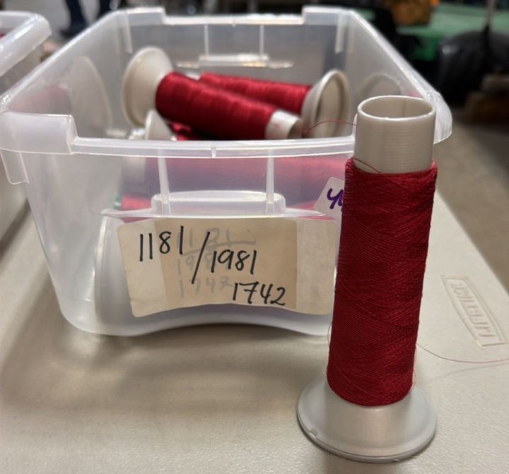 embroidery thread cones