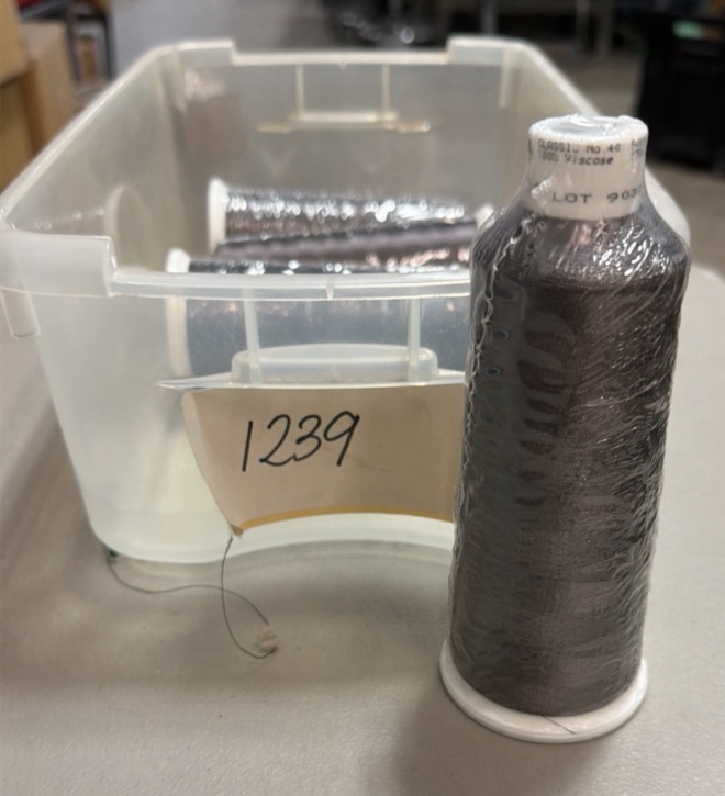 embroidery thread cones