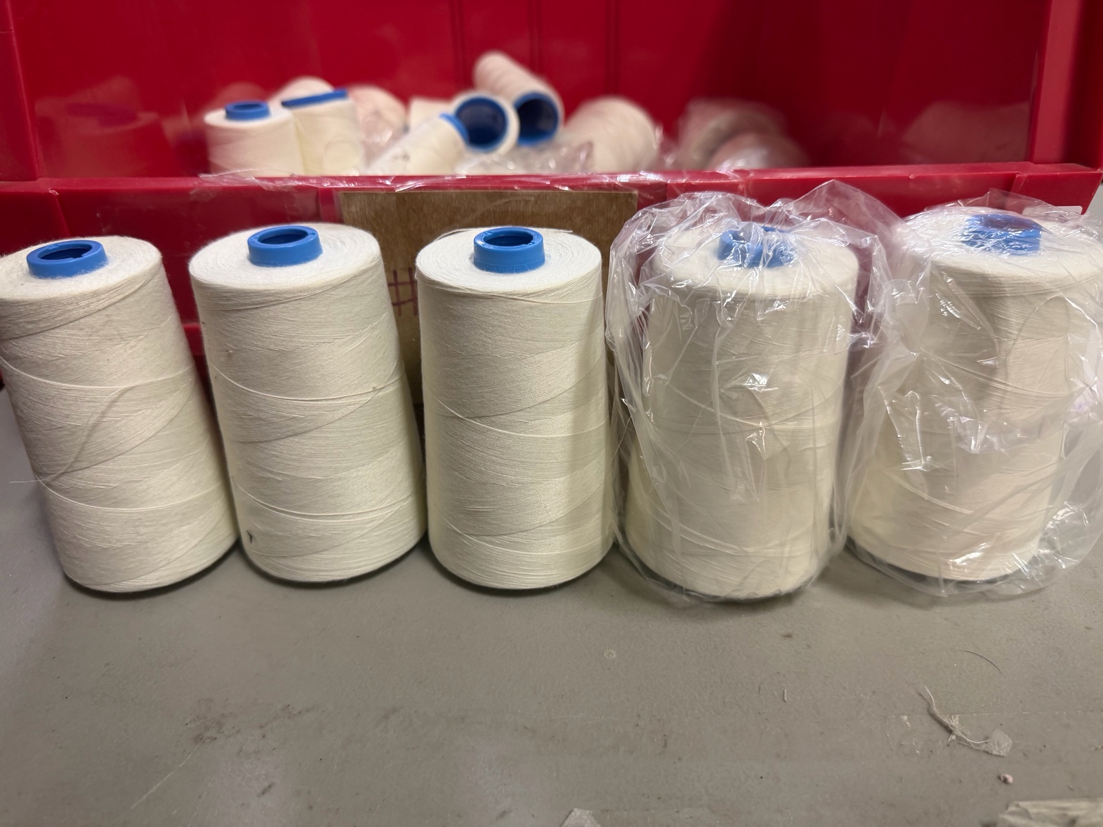 Serger thread cones