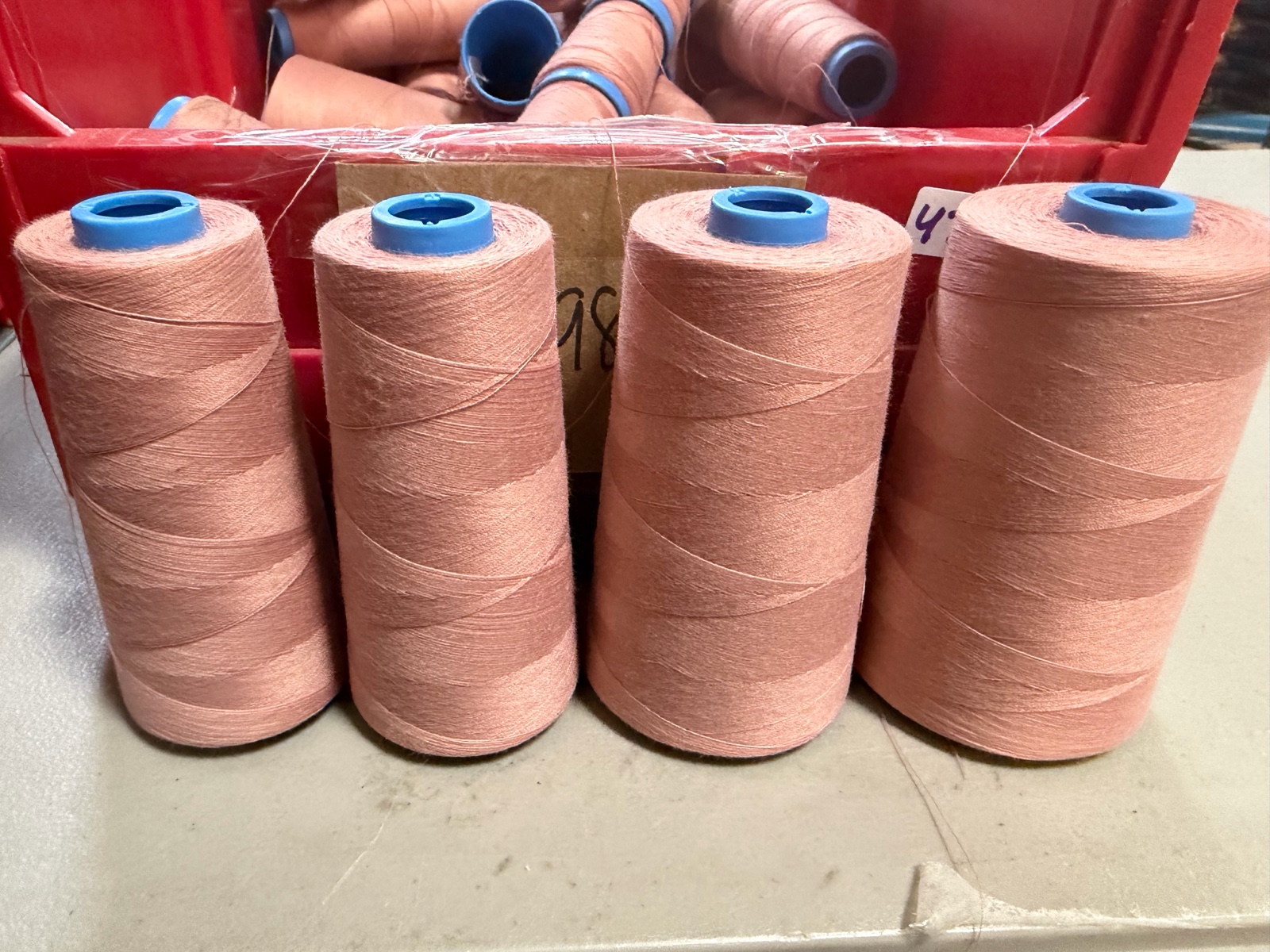 Serger thread cones