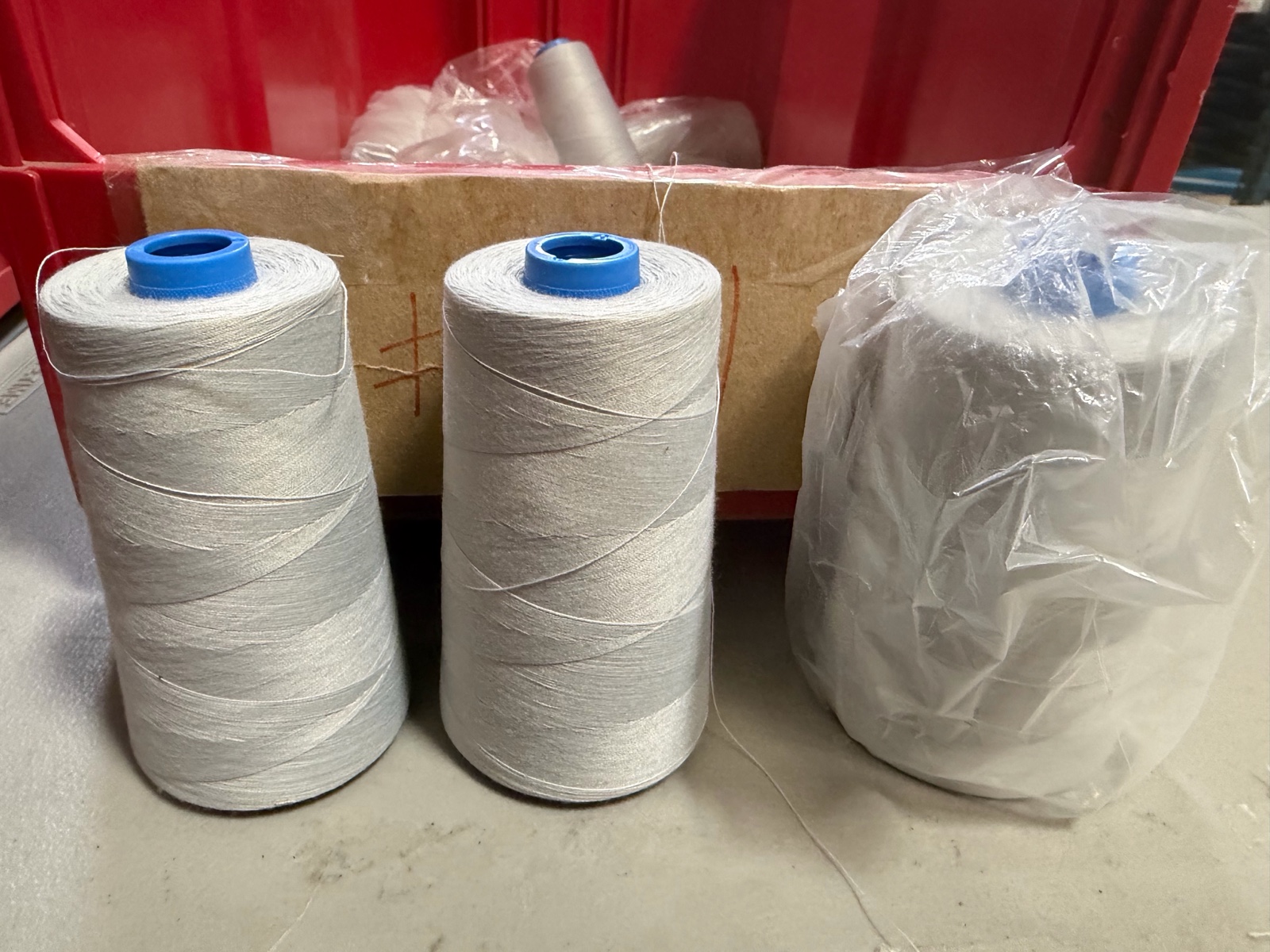 Serger thread cones