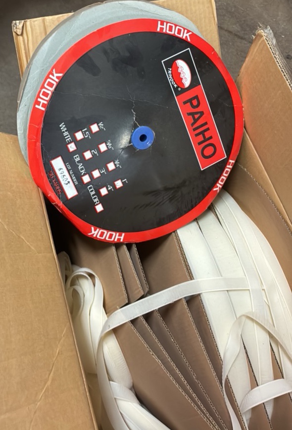 assorted box of Velcro