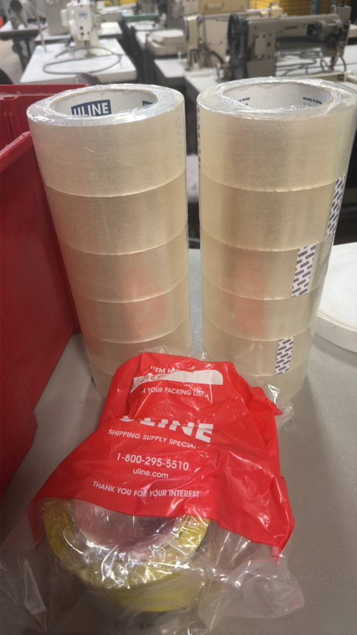 Packing tape 12 rolls Uline S2184