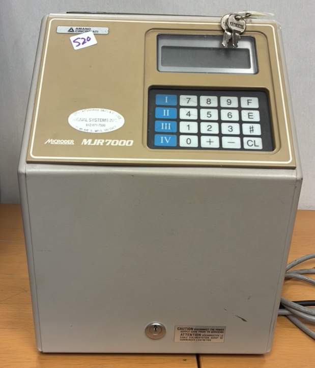 Microder  MJR 7000 safe keys