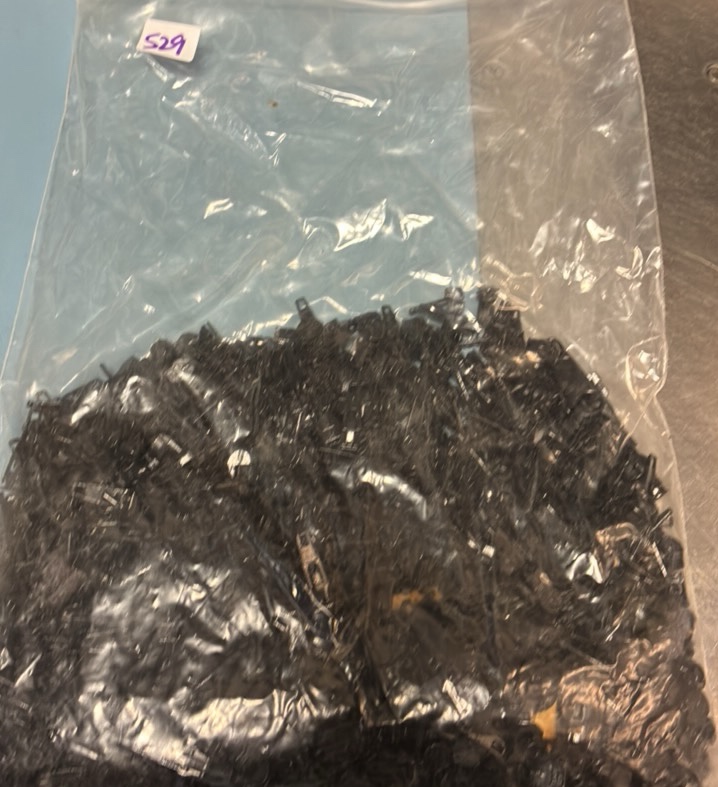 bag of zippers black
