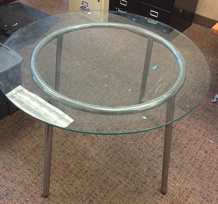 Glass table