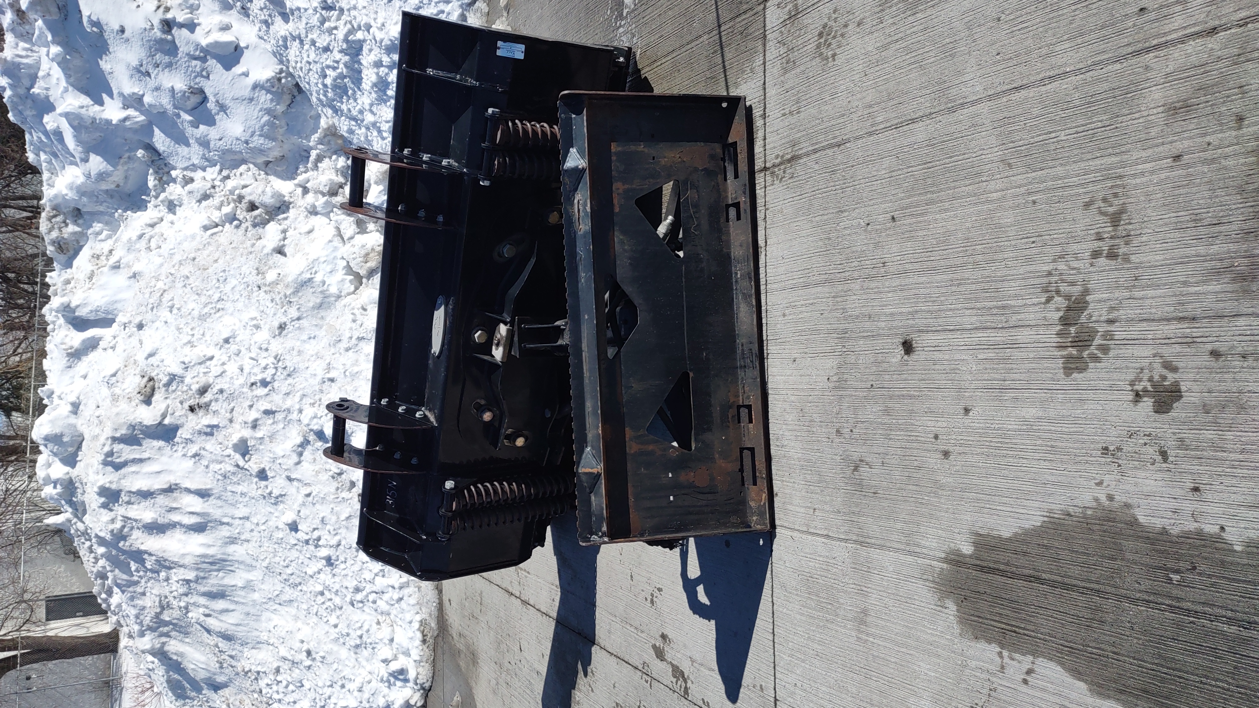 2014 Kage SB72 Snowfire 6 Snow Blade