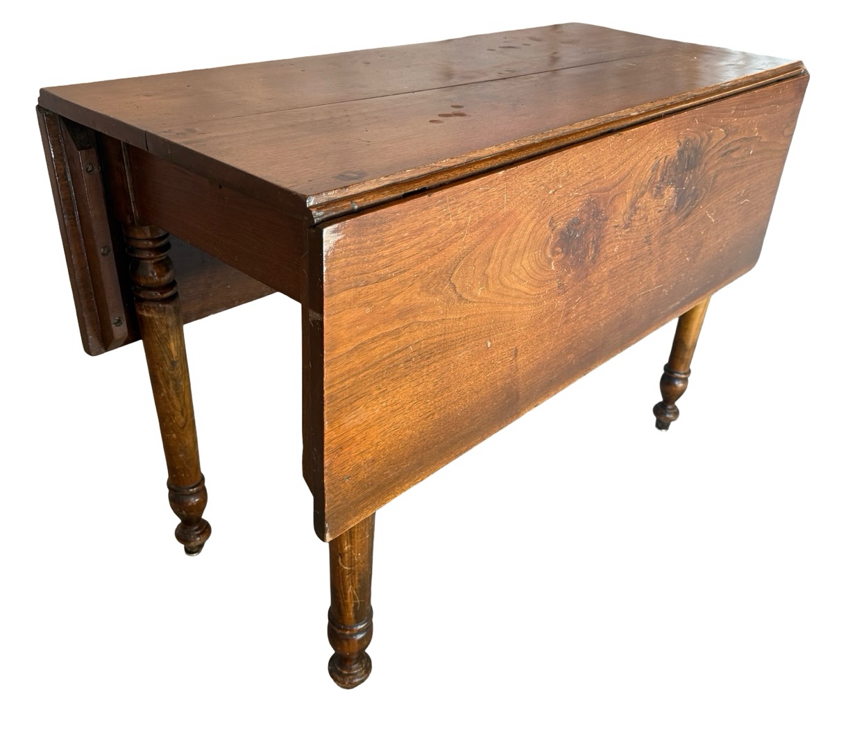 Antique Walnut Drop Leaf Table