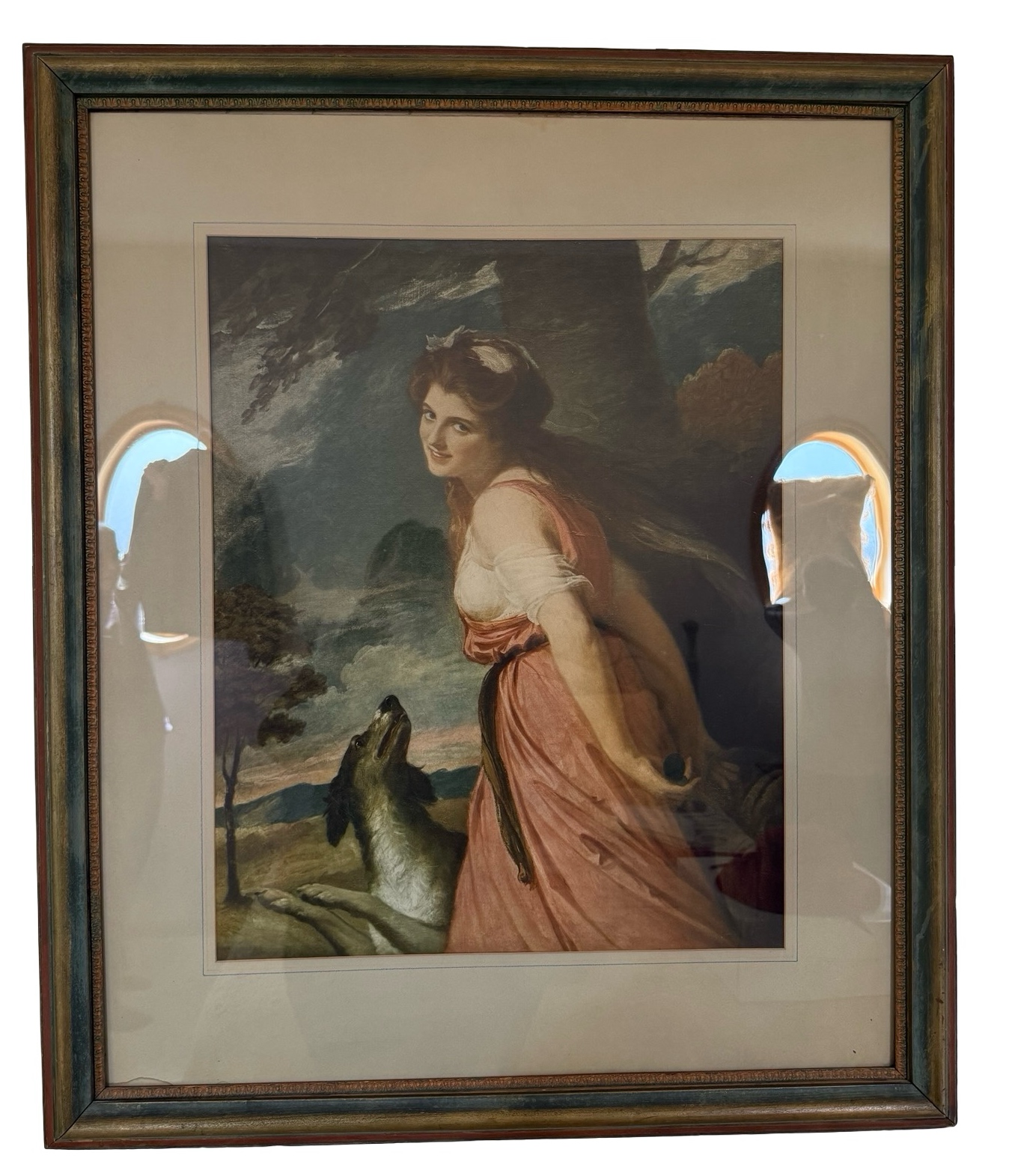 Lady Hamilton as a Bacchante Vintage Artwork