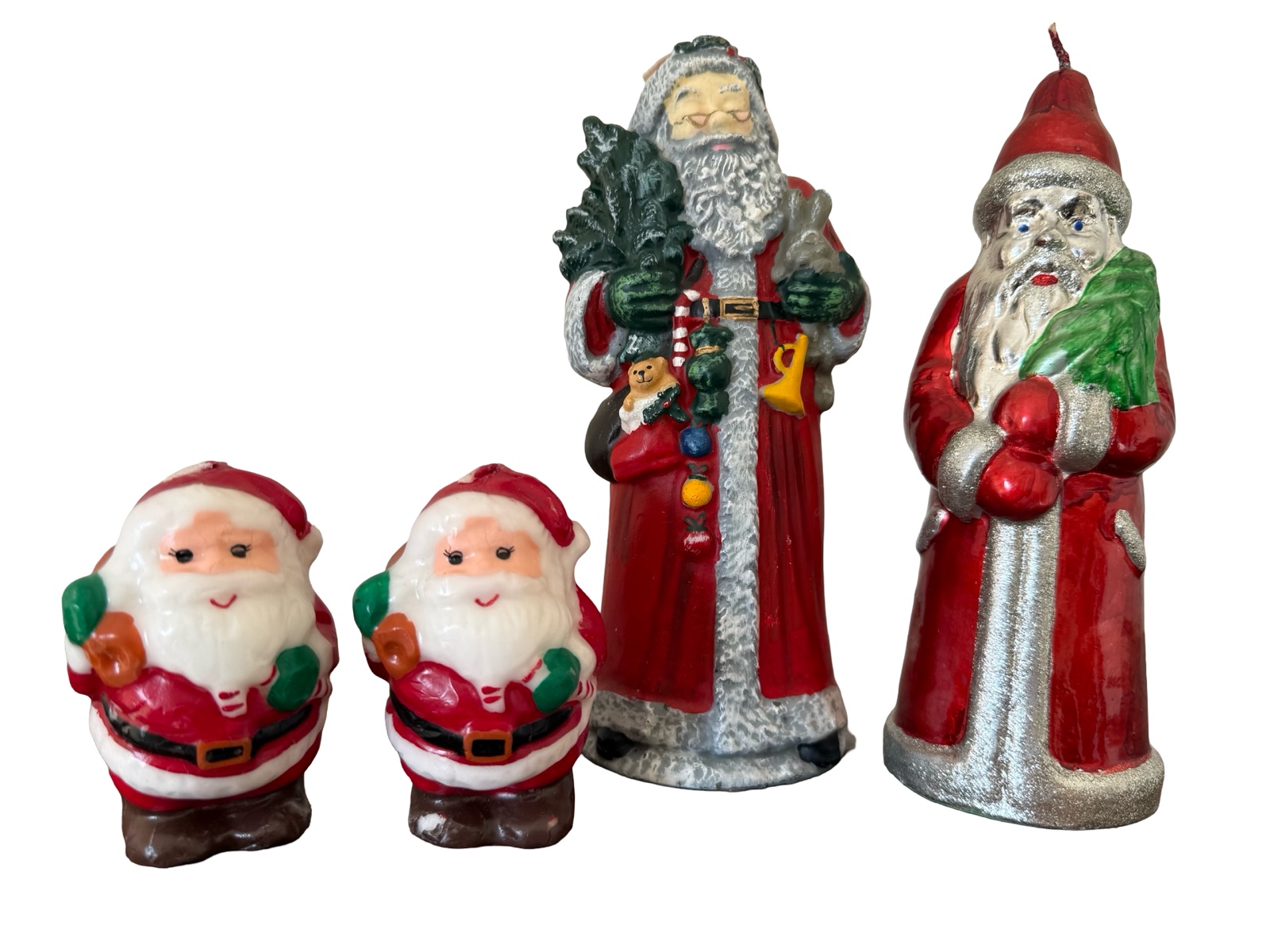 Vintage Santa Candles