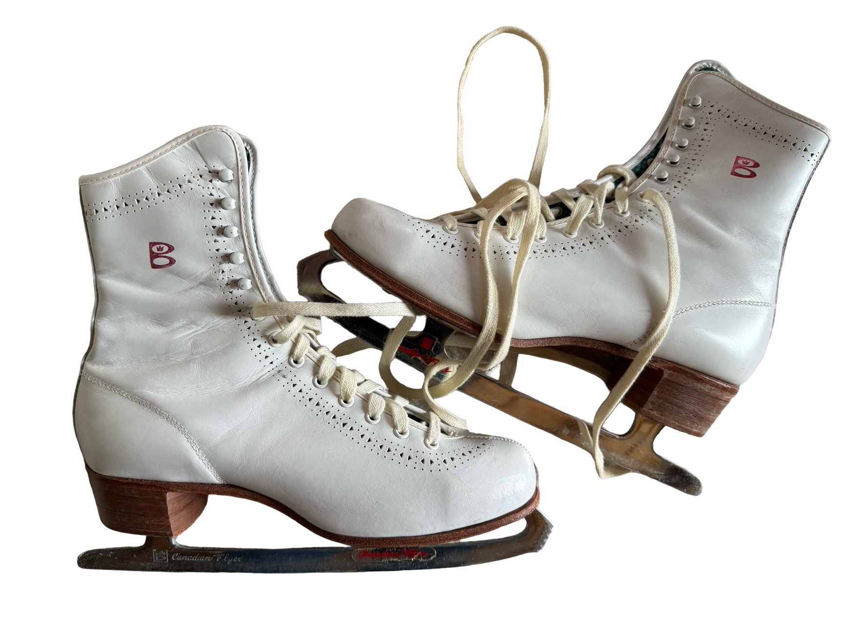 Vintage Canadian Flyer Womens Ice Skates - Size 9