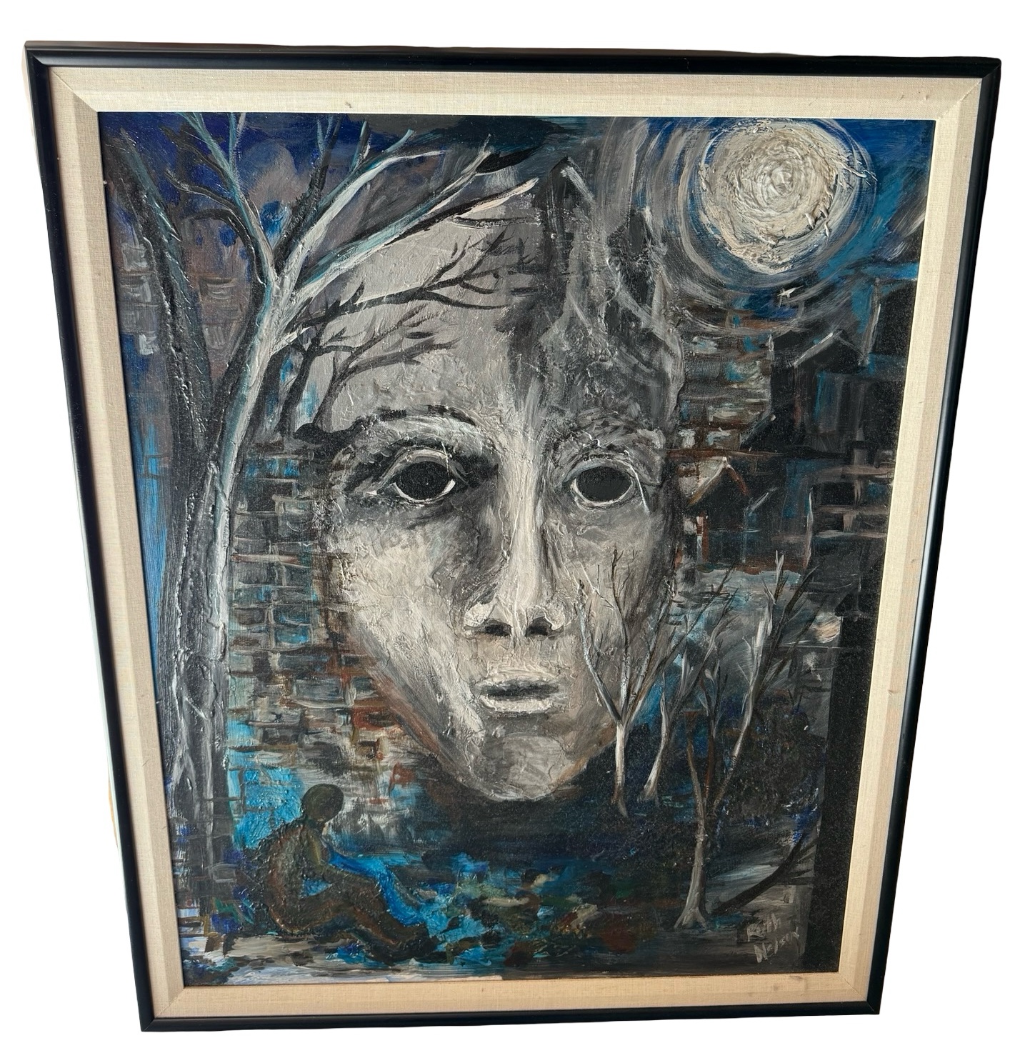 Face Art - Dark, Emotional Artwork