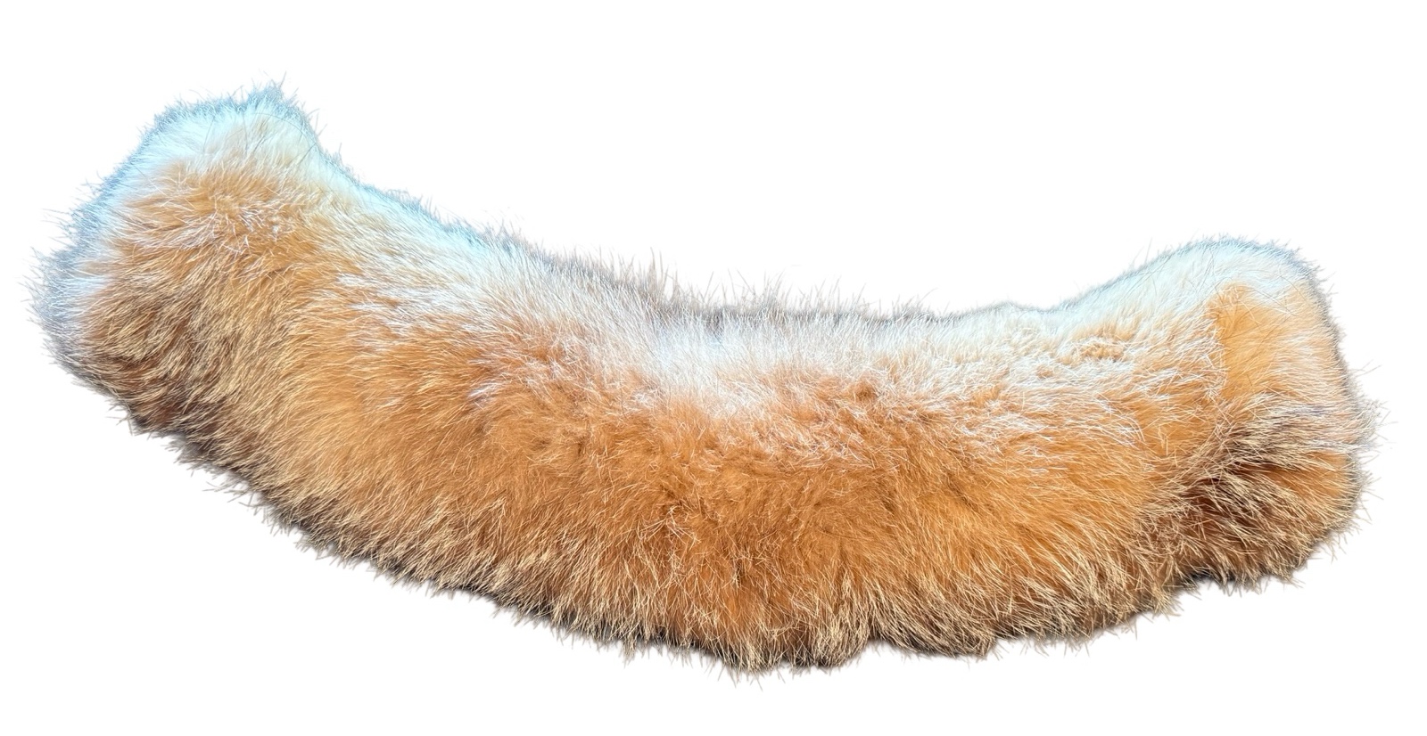 Dyed Fox Fur Collar