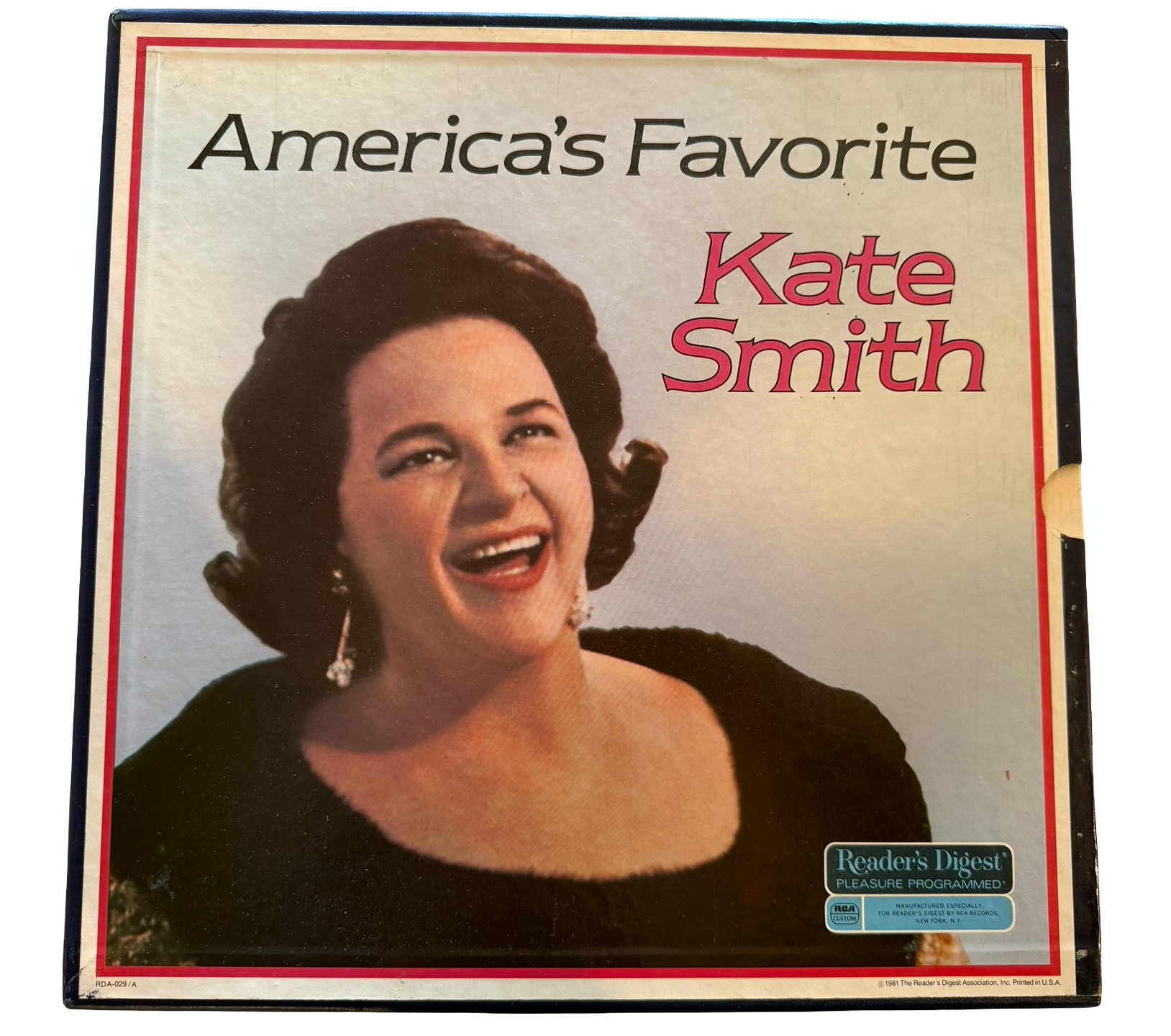 Americas Favorite - Kate Smith - 1981 Readers Digest Vinyl Record Set