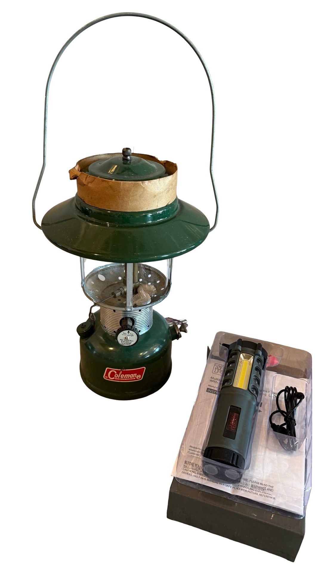 Coleman Mantle Lantern & Mobile Power Emergency ToolFlashlight