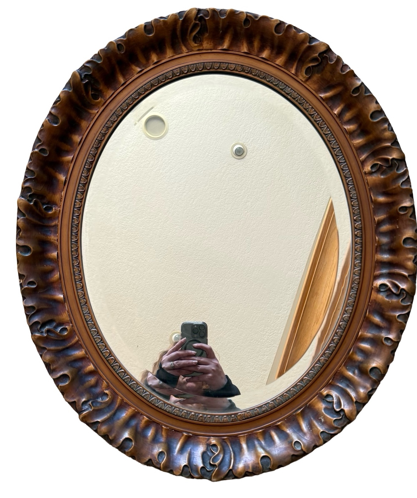 Vintage Oval Mirror