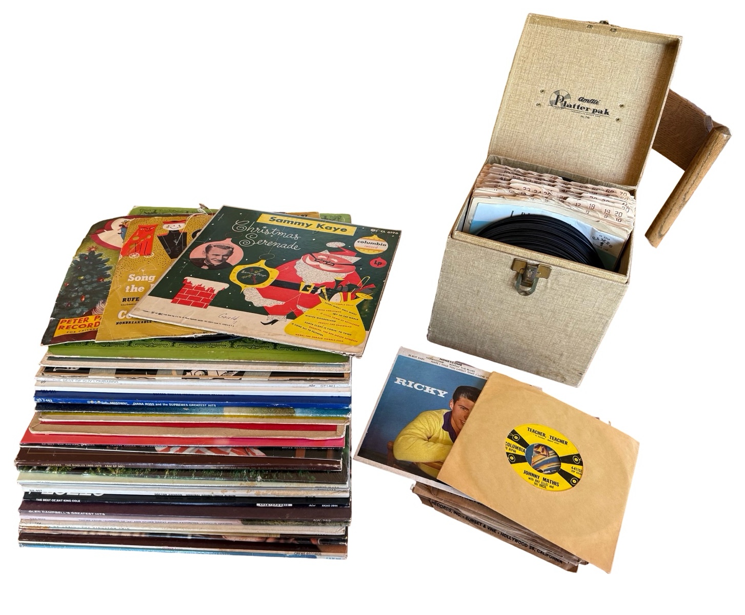 Collection of LP & 45 Records