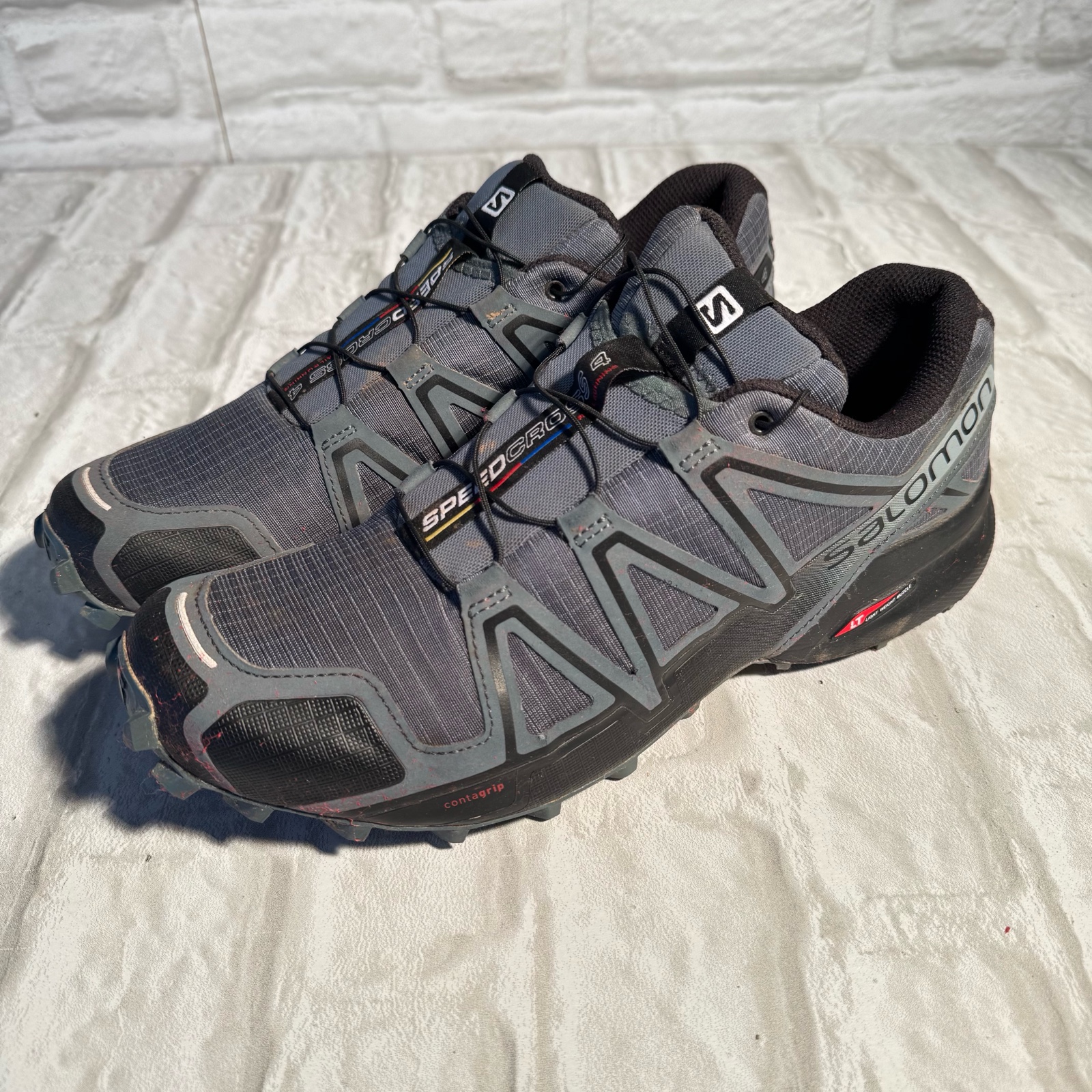 Salomon Speedcross 4 trail running shoes Mens 10.5