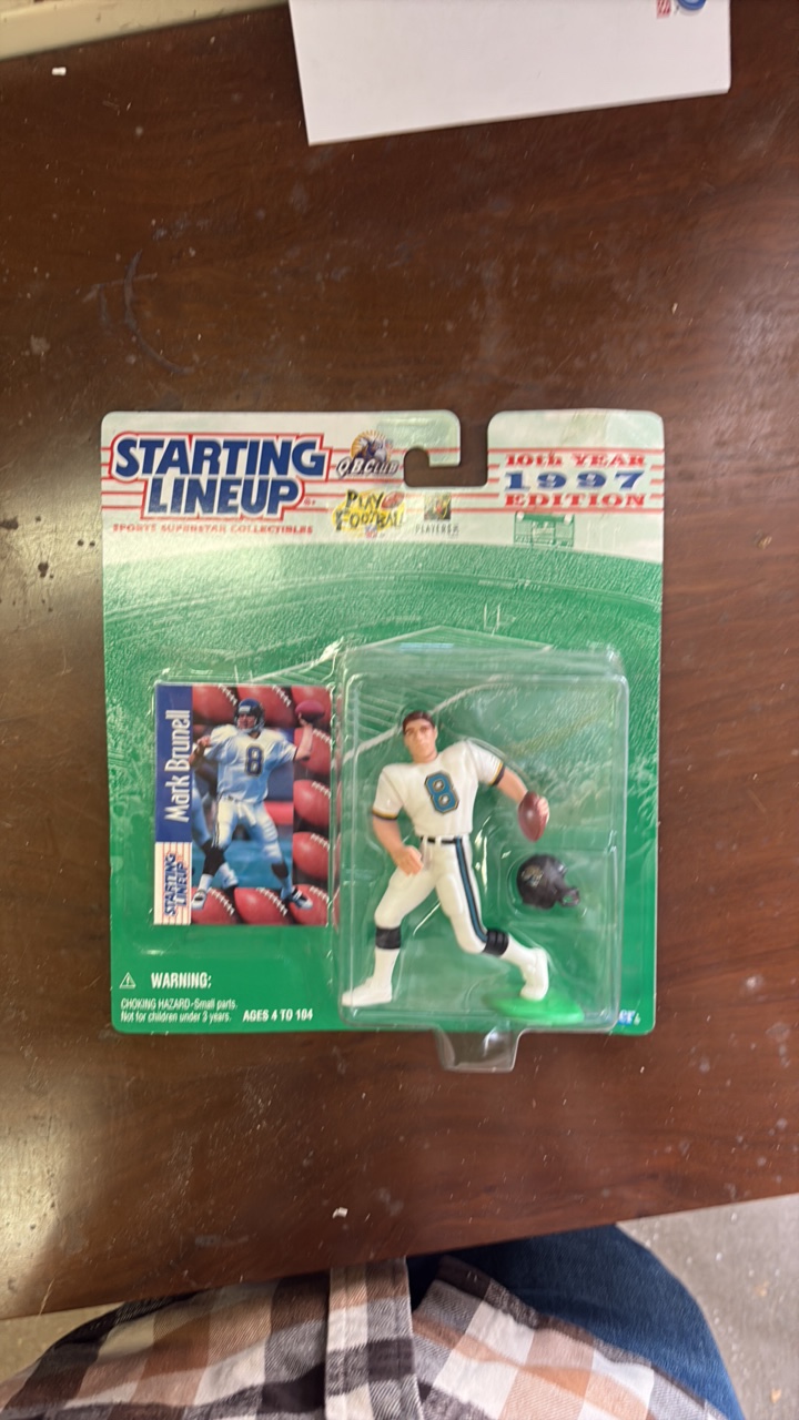 Starting Lineup Mark Brunell Quarterback Action Figure Jacksonville Jaguars