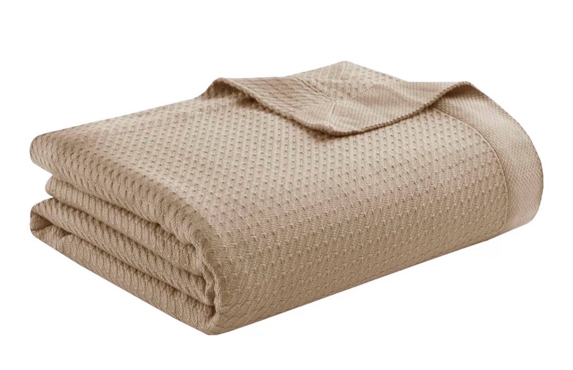 Madison Park Egyptian Cotton Full Queen Size Bed Khaki MP51N-6191