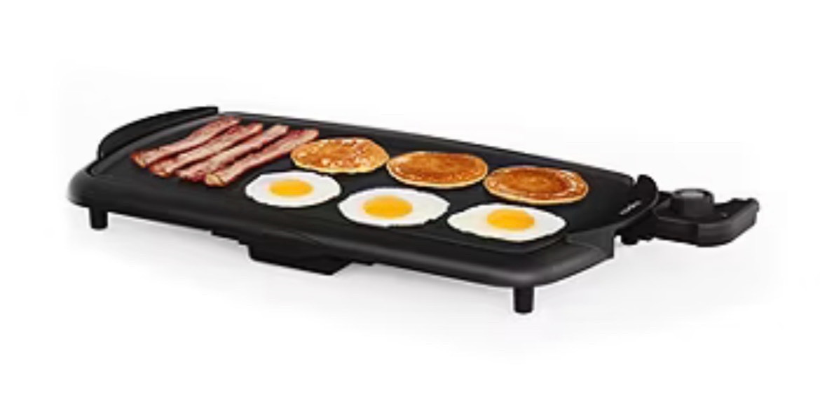 Cooks Nonstick Griddle 10x19 With Drip Tray
