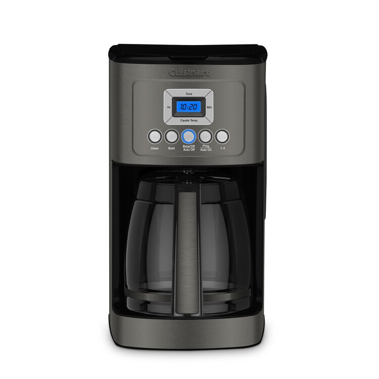 Cuisinart 14 Cup Programmable Coffee Maker Color Black Retail $120 Model DCC-3200BKSNAS