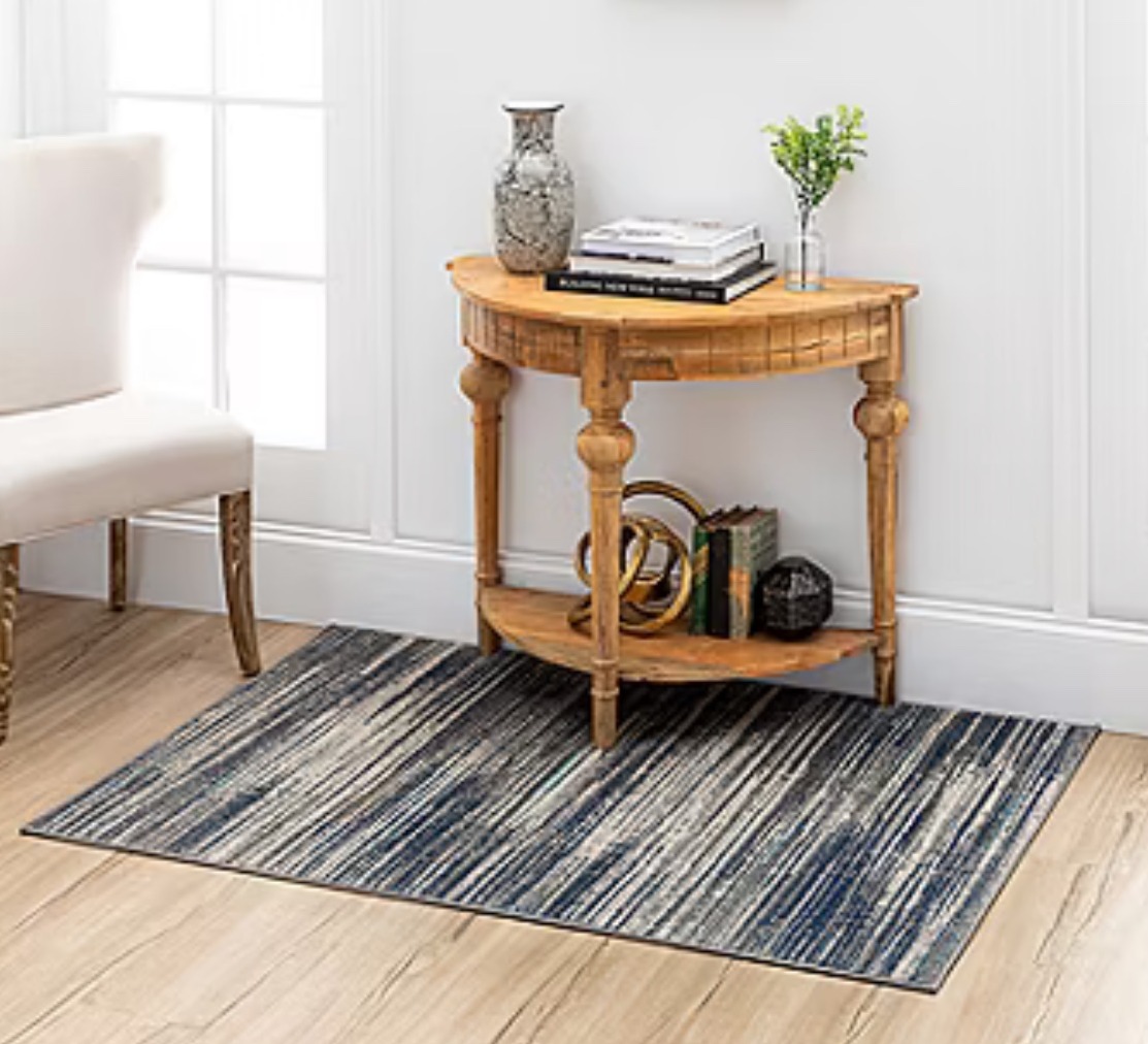 Mohawk Home Furie Stripe Machine Woven Indoor Rectangular Accent Rug 23x36