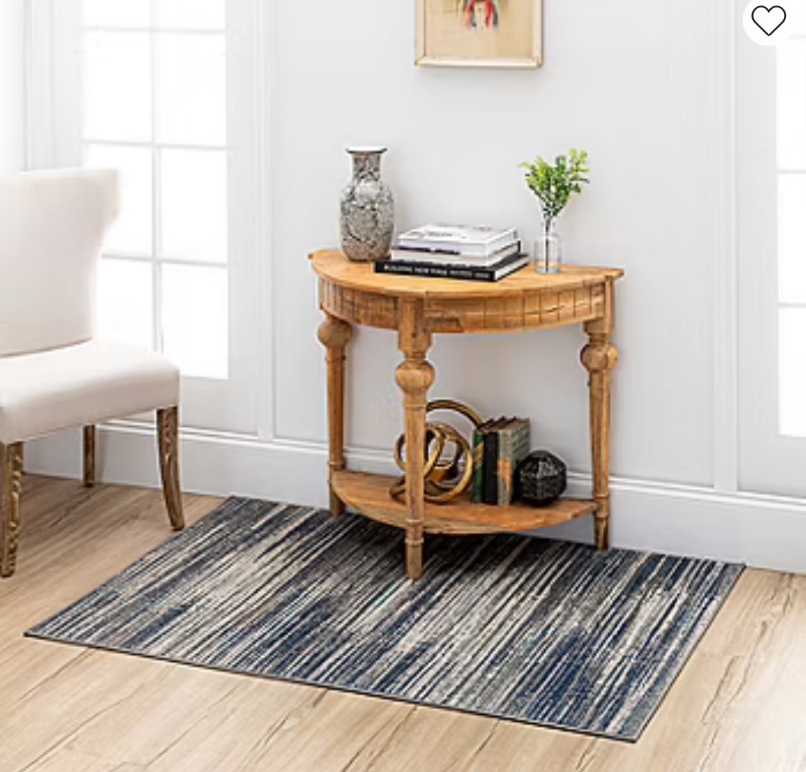 Mohawk Home Furie Stripe Machine Woven Indoor Rectangular Accent Rug 23x36