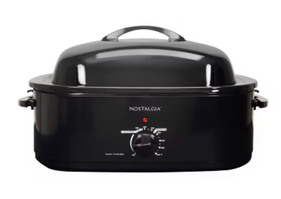 Nostalgia 18 Quart Professional Roaster Oven, Black Color