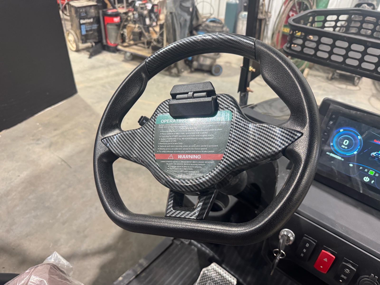 GOLF CART - 2026 - Unused - SDLC80 WHITE (STOCK PHOTO)