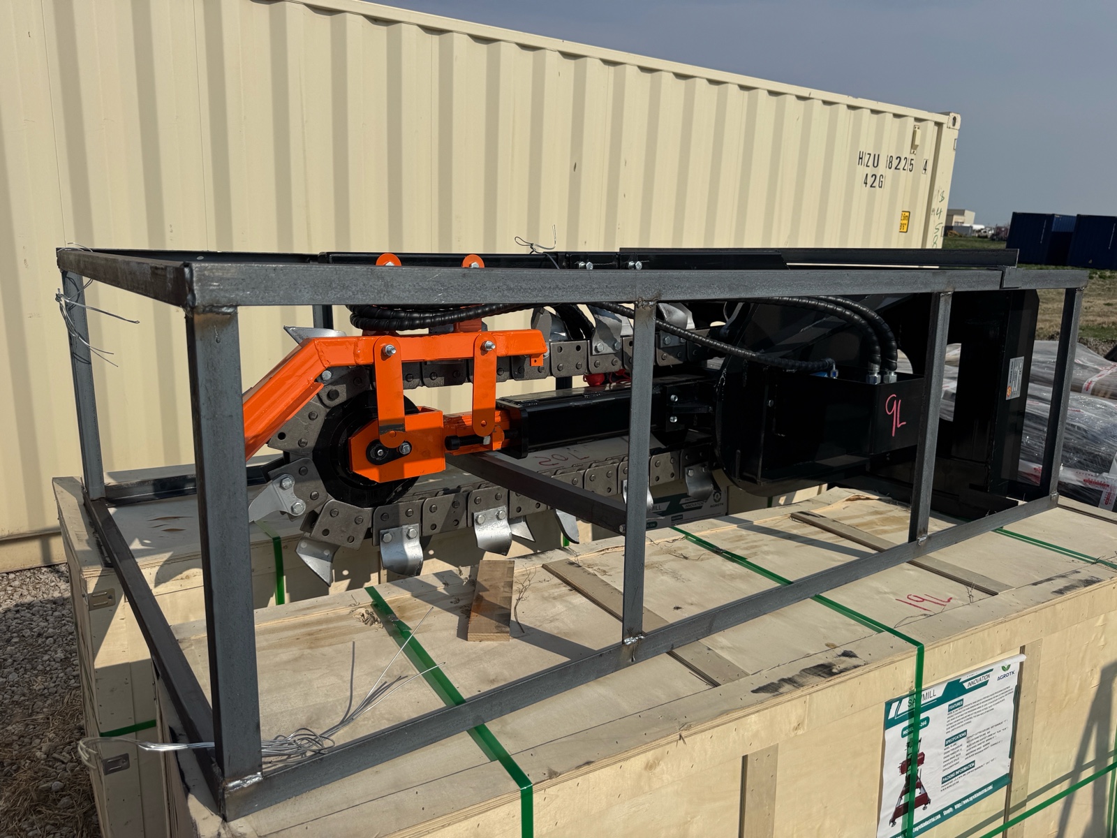 Skid Steer Trencher - Mower King - 2026 - Unused - ECSSCT72