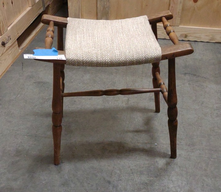 solid wood foot stool