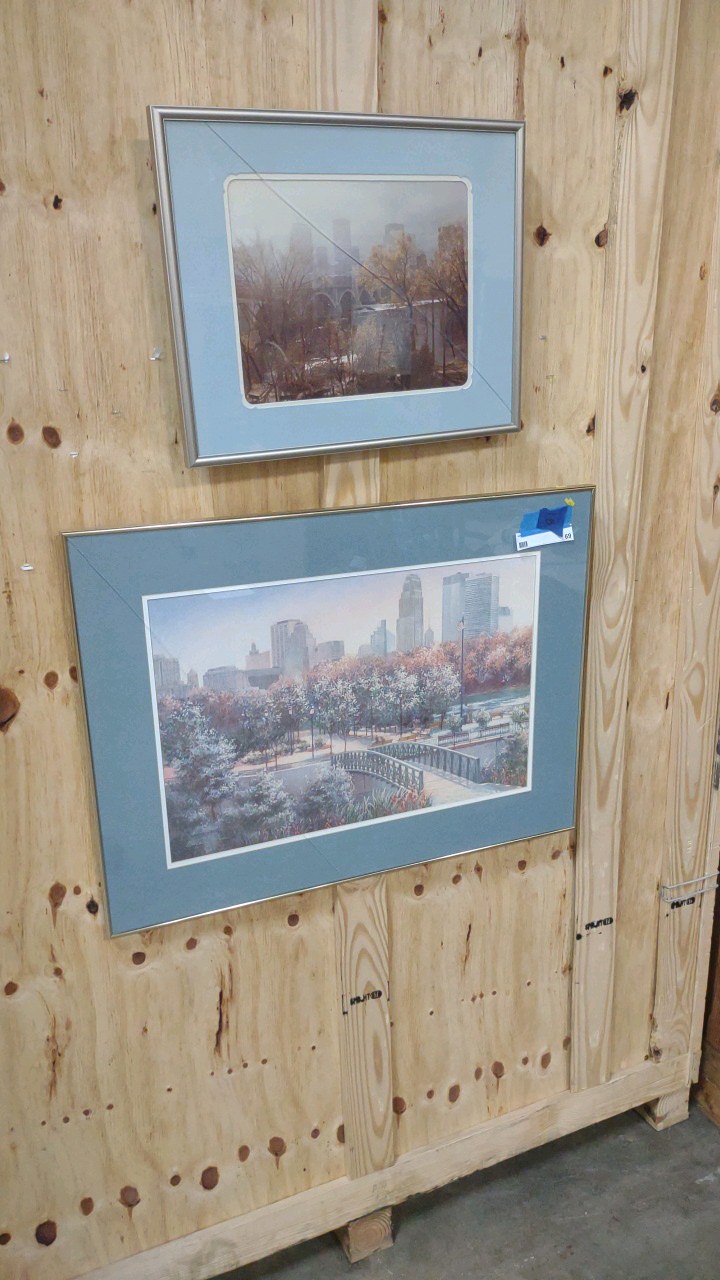 Minneapolis cityscape print and picture