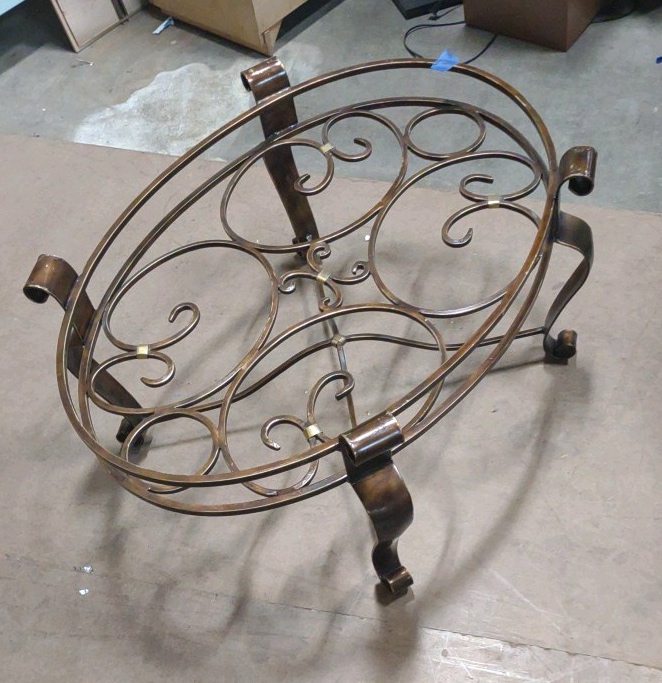 oval coffee table