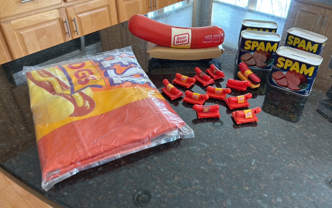 vintage Advertising Products from Oscar Mayer Weiner and Spam Banks
