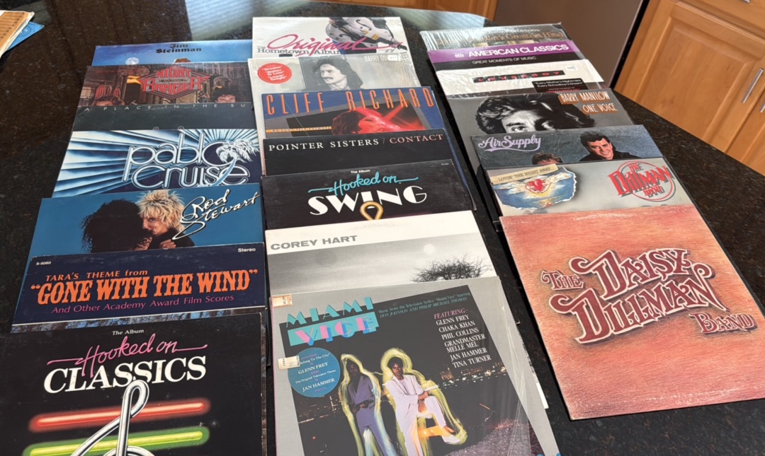 Great Collection of 21 record albums